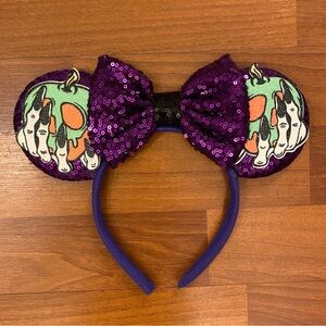 Disney Poison Apple Inspired Theme Park Ears